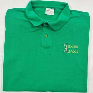 Vintage Augusta Georgia Embroidered Short Sleeve Golf Polo
